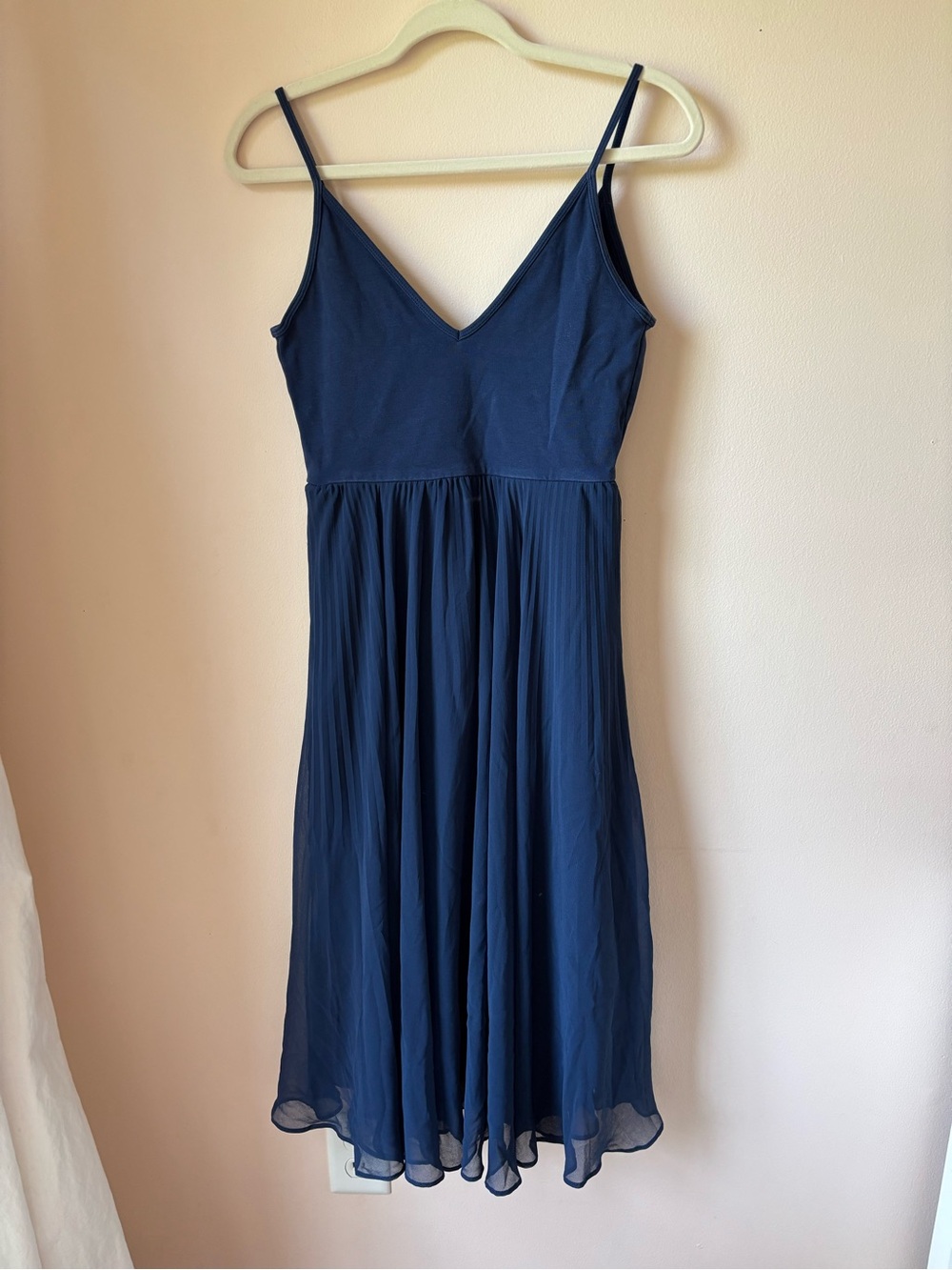 Wilfred Navy Scoop Neck Tank Dress
